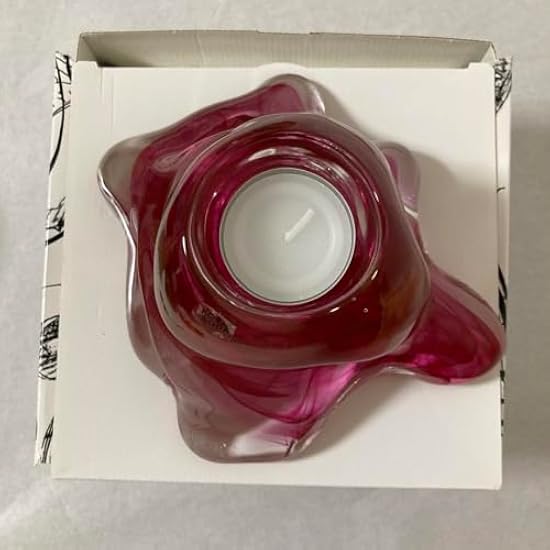 キャンドルホルダー ガラス 北欧 ピンク KOSTA BODA コスタボダ 1点 キャンドルホルダー ガラス 北欧 ピンク KOSTA BODA コスタボダ 1点